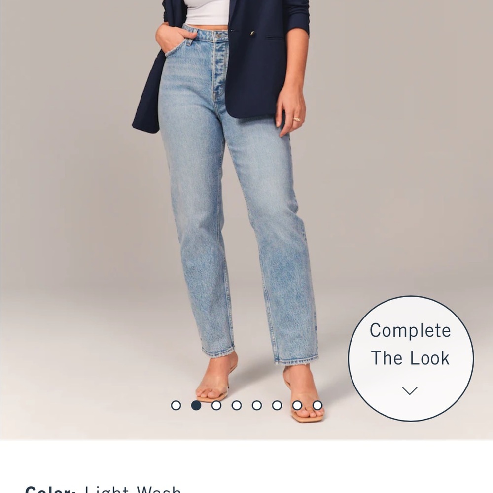 Womens 90 curve love high rise dad jean